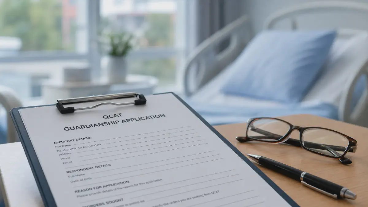 Applying to QCAT for guardianship when a family member can no longer make their own decisions