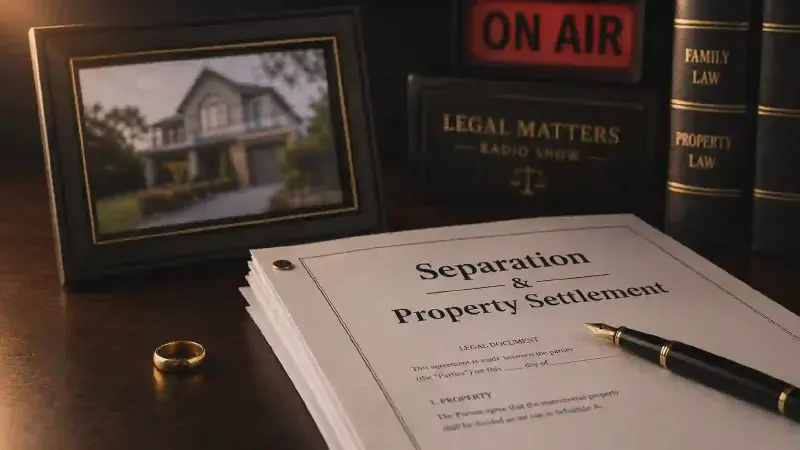 Legal Matters Ep 23 Separation, Property Pools and Add-Backs