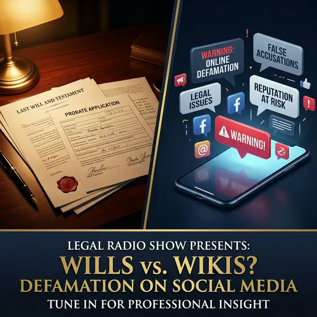 Legal Matters: Wills, Probate & Defamation