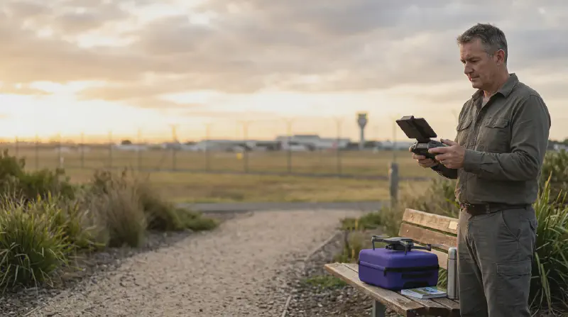 Can I Fly a Drone Near an Airport or Helicopter Landing Site?