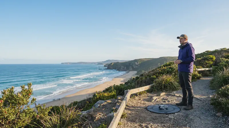 Can I Fly a Drone Over Beaches, Parks or Crowds?