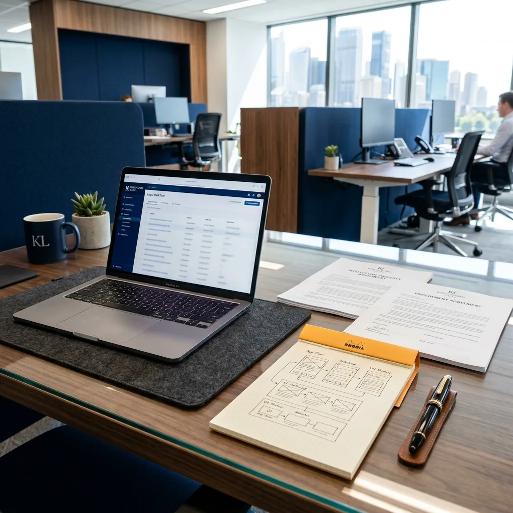Queensland startup founders mapping out employment and modern award requirements